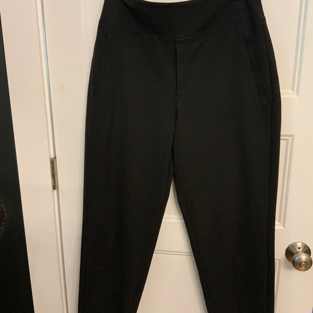Black slacks from Athleta